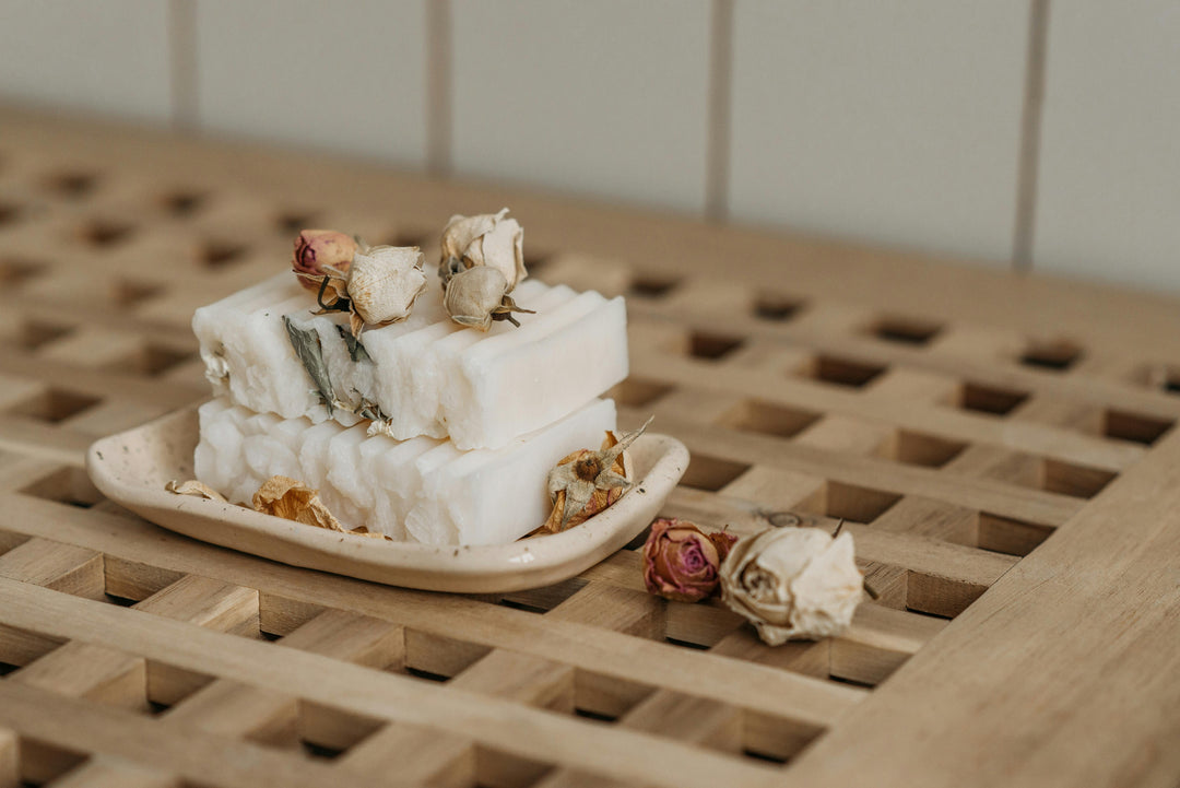 Creamy Goat Milk and Rose Clay Handmade Soap