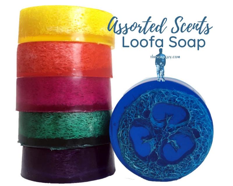 Assorted Wholesale Loofah Soap