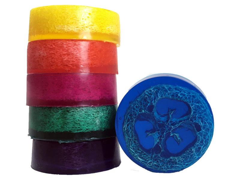 Wholesale Handmade Assorted Loofah Soap
