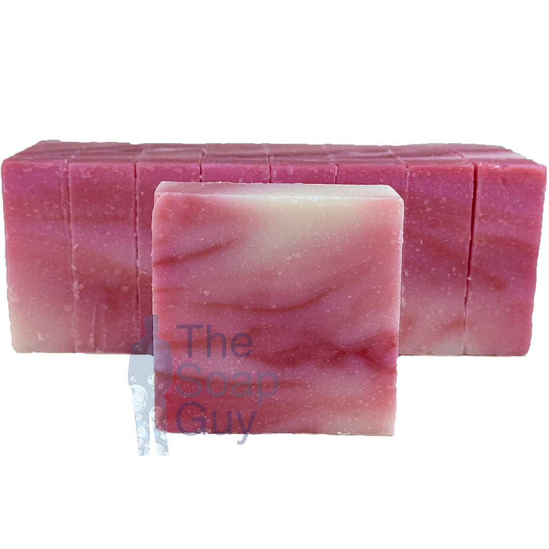 Candy Cane Wholesale Soap Loaf