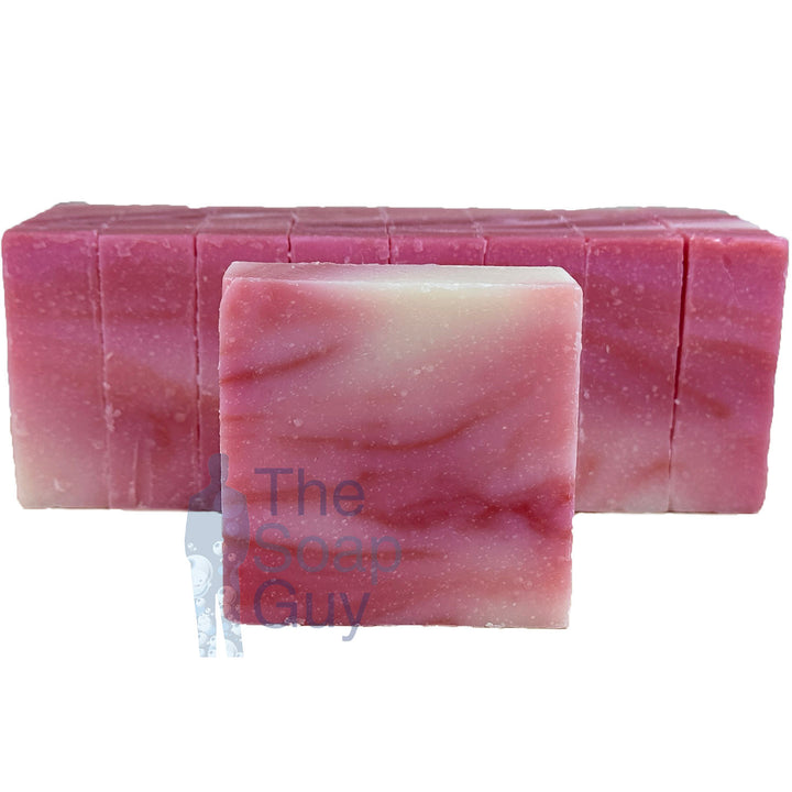 Candy Cane Wholesale Soap Loaf