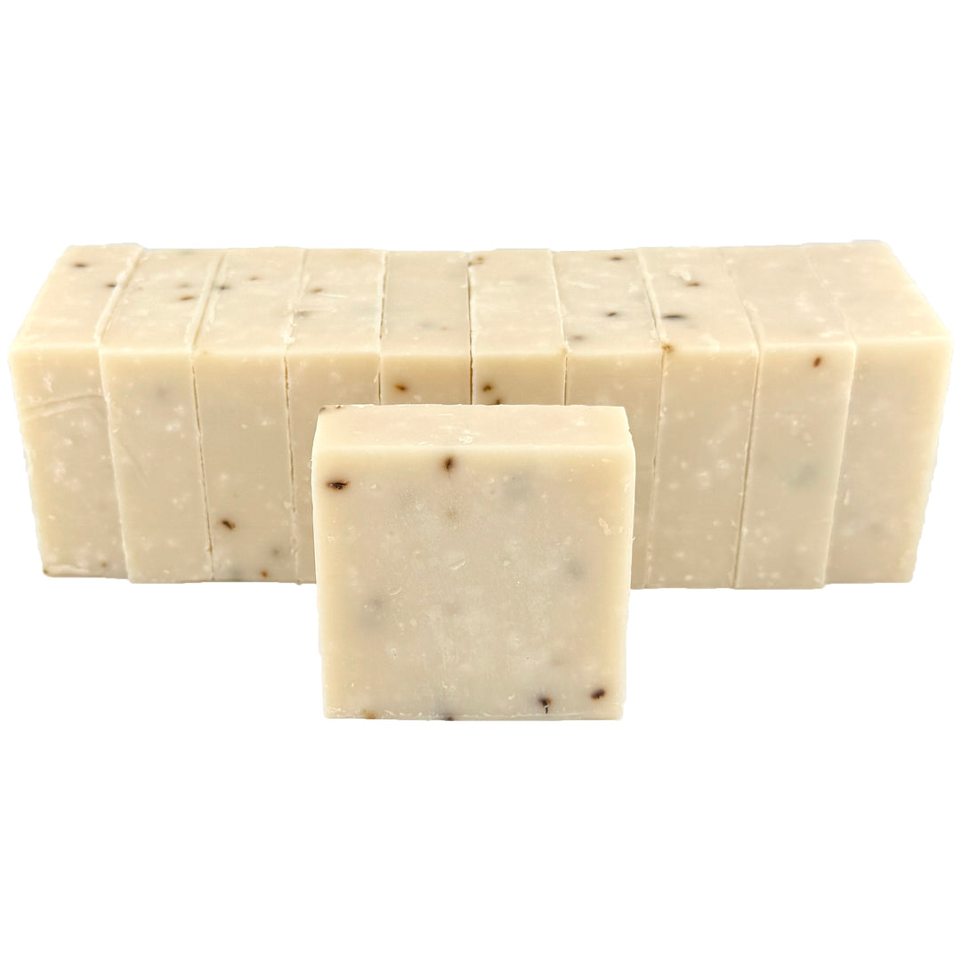 Spearmint Basil Scrub Wholesale Soap Loaf