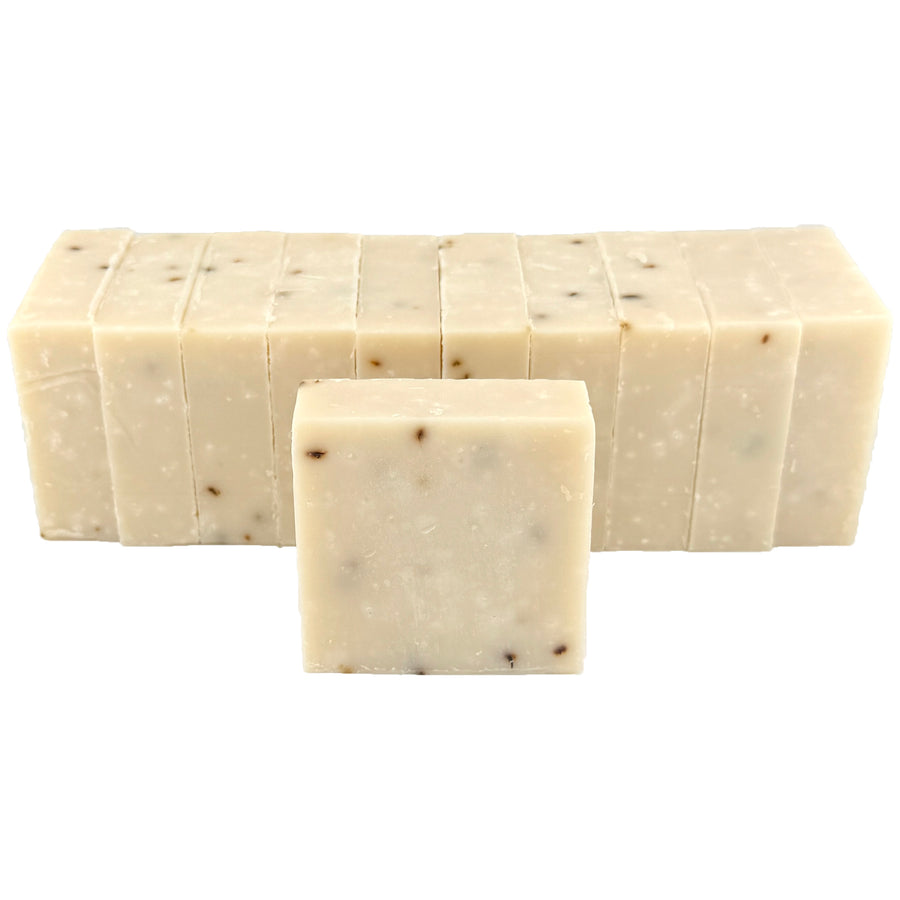 Spearmint Basil Scrub Wholesale Soap Loaf