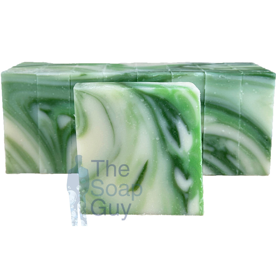 White Tea Mint Wholesale Soap Loaf